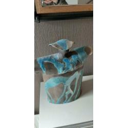 Prachtige TORSO, Raku-keramiek!