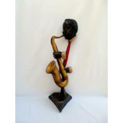 vintage - abstract beeld - Charlie Parker