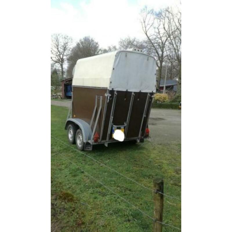 1,5 paardstrailer