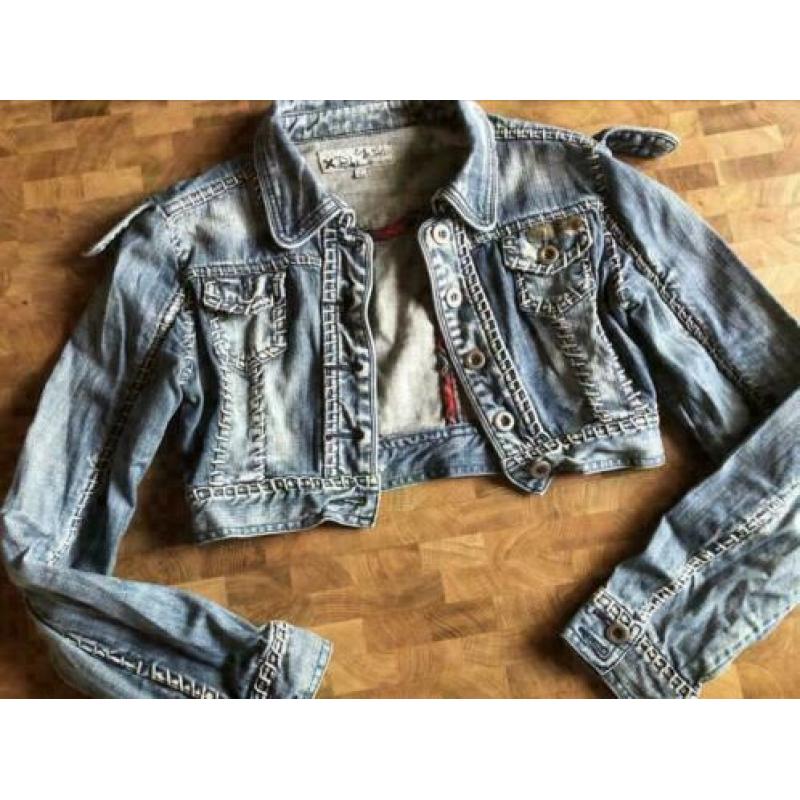Blue Sista jeans jasje maat XS