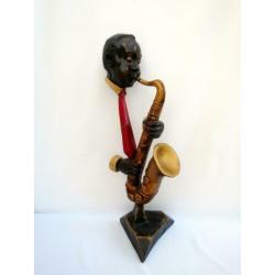 vintage - abstract beeld - Charlie Parker