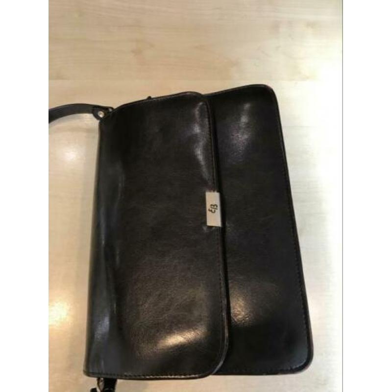 Hand tas echt leder