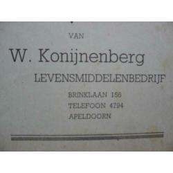 Apeldoorn Konijnenberg brochure levensmiddelen