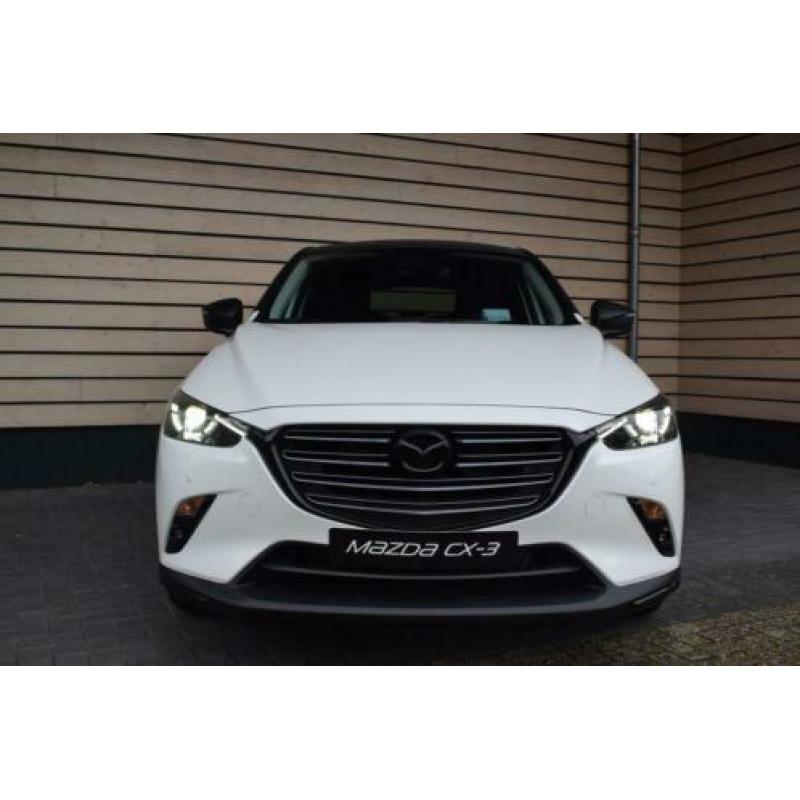 Mazda CX-3 2.0 SkyActiv-G 120 GT - BLACK & WHITE - UNIEK BIJ
