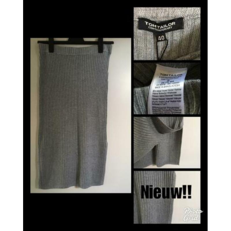 Nieuwe??gebreide rok??40??Tom TAILOR