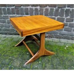 Deens design bijzettafel salontafel teak retro vintage
