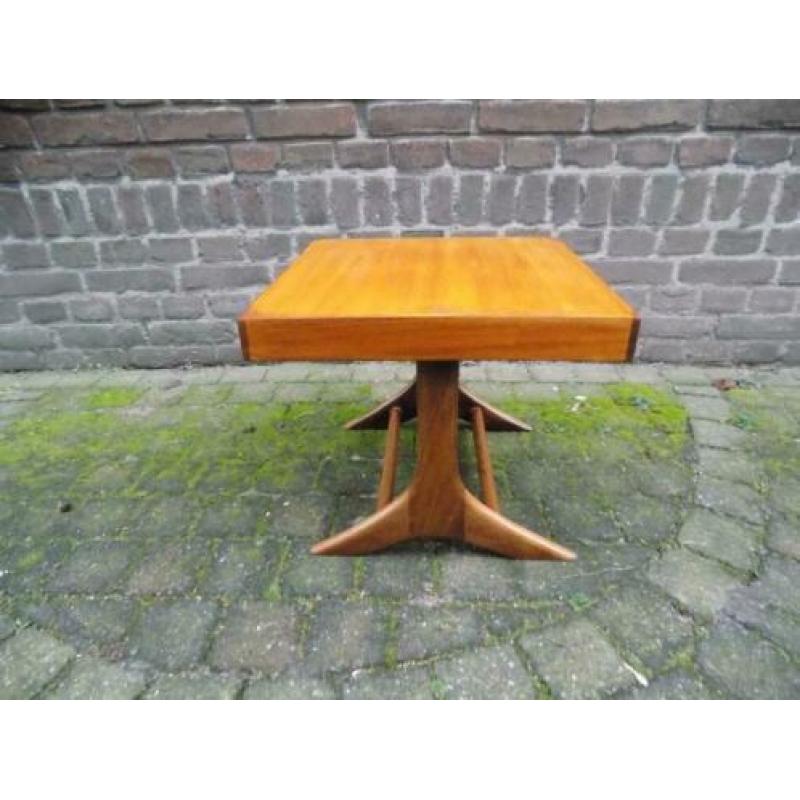 Deens design bijzettafel salontafel teak retro vintage