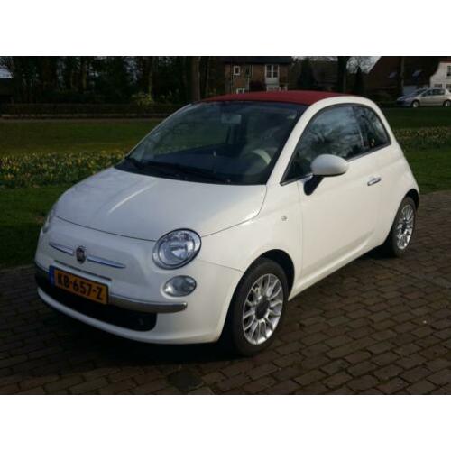 Fiat 500 1.2 C 2013 Uniek interieur, dure 80000 beurt gehad.