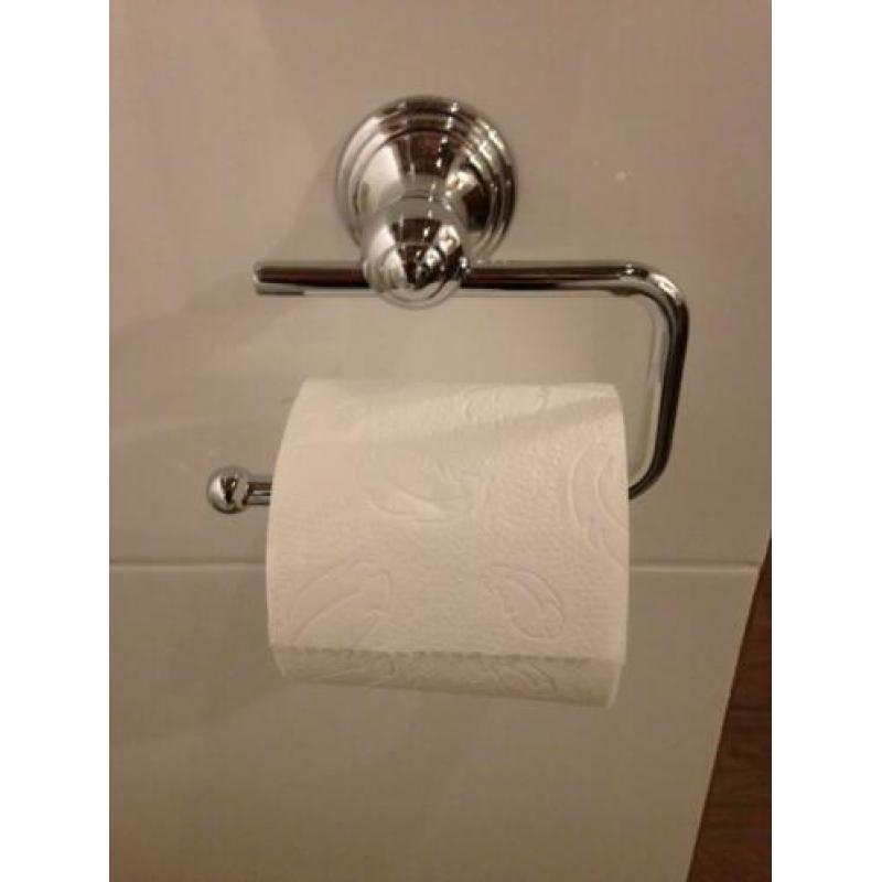 wc rolhouder en bekerhouder