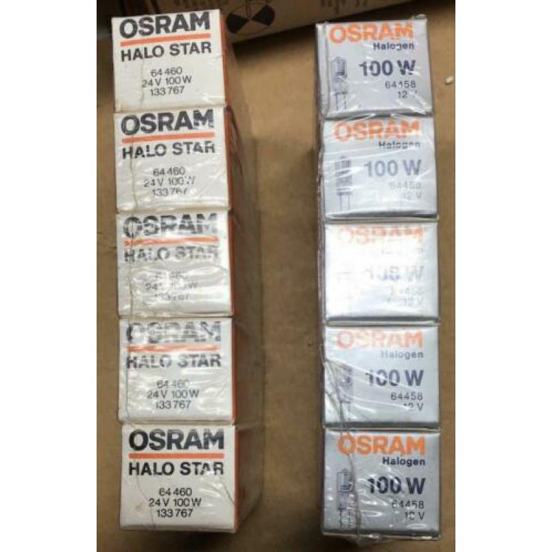 Osram 64 445 halo star 24 volt 50 watt en 24 v 100 w en 12 v