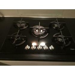 Pelgrim 5 pits gas op glas wokbrander met gebruiksaanwijzing