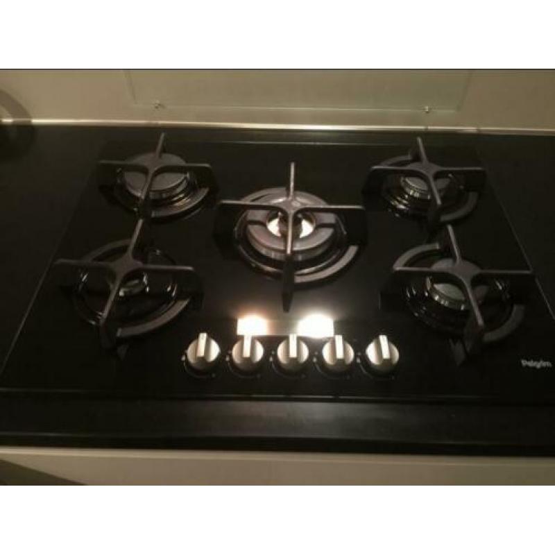 Pelgrim 5 pits gas op glas wokbrander met gebruiksaanwijzing