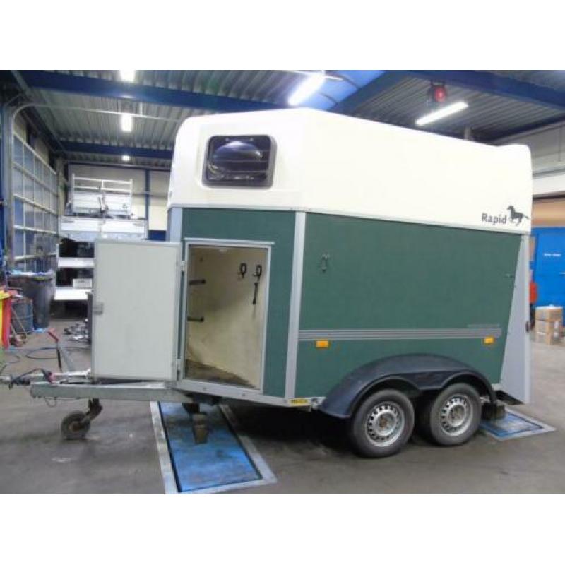 Humbaur Rapid 2-paards trailer zadelkamer handelsprijs Buist