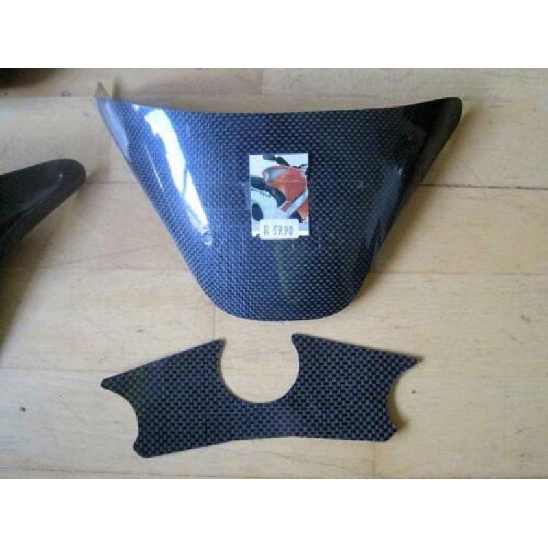 Honda CBR VFR carbon tankbeschermers kroonplaatbeschermer