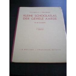 Oude Kleine Schoolatlas der gehele aarde.