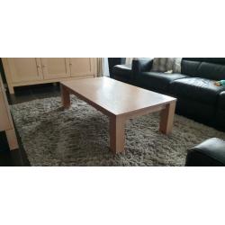 dressoir, tv meubel, glazen kast en salontafel
