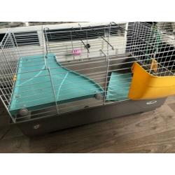 Konijnen kooi te koop voor 35 euro met gratis wc