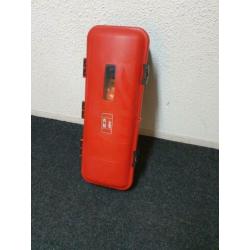 Uitverkoop!! Brandblusser 9kg met opbergkast voor €95,-!
