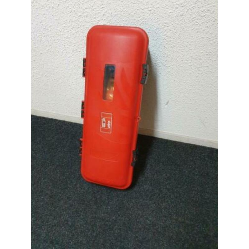 Uitverkoop!! Brandblusser 9kg met opbergkast voor €95,-!