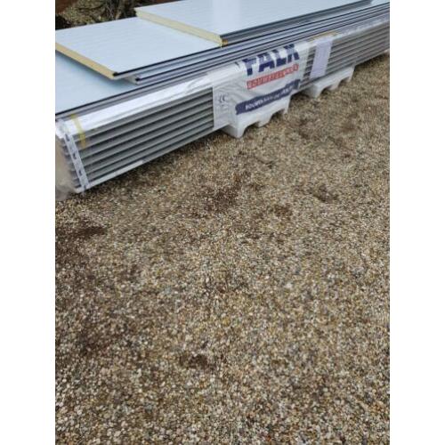 Nieuwe sandwich panelen circa 60 m2