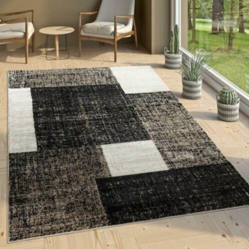Modern tapijt Donker Bruin 60 x 100 cm t/m 240 x 340 cm
