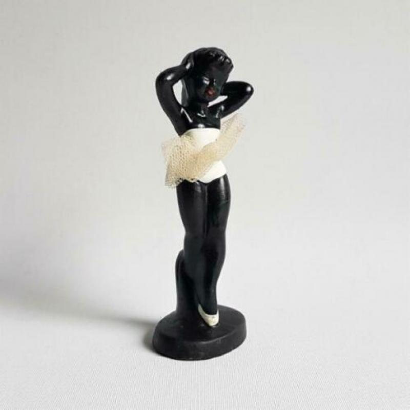 beeldje ballerina vintage design retro 1950s keramiek