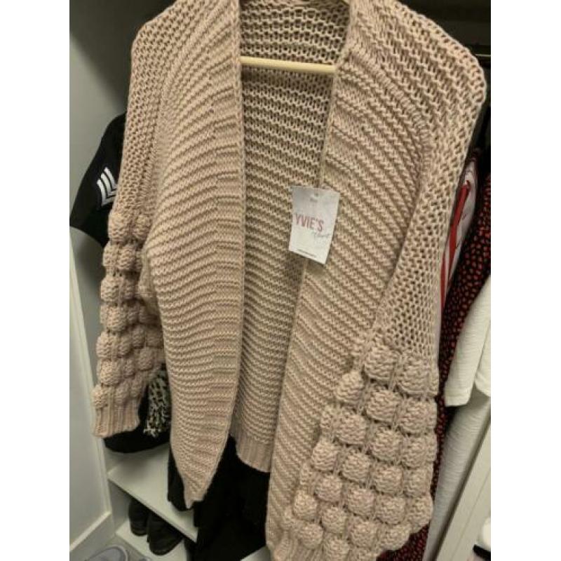 Roze bubble vest
