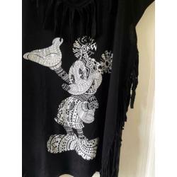 DISNEYLAND shirt Mickey met franjes maat XL. Niet gedragen