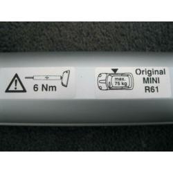 Mini Paceman R61 dakdragers