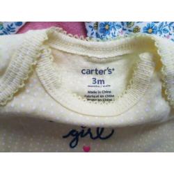 Carter's set gloednieuw 62 t/m 74