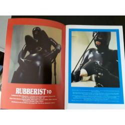 Vintage fetish magazines rubber en leer