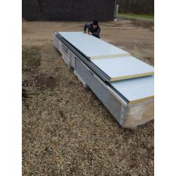 Nieuwe sandwich panelen circa 60 m2