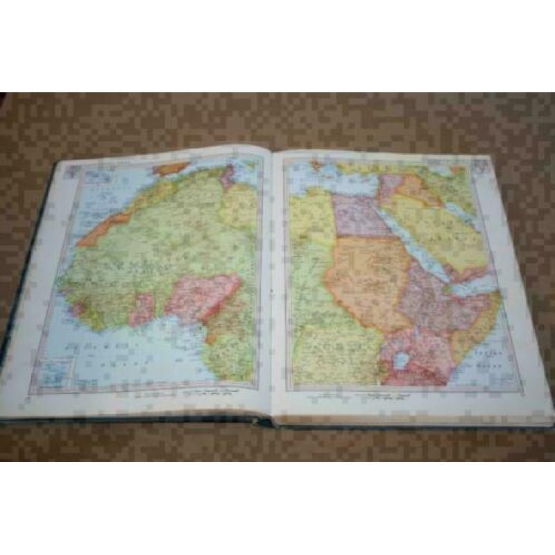 Rand McNally Cosmopolitan World Atlas - 1958 !!