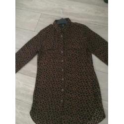 Nieuwe zwarte dames blouse/tuniek van Shoeby