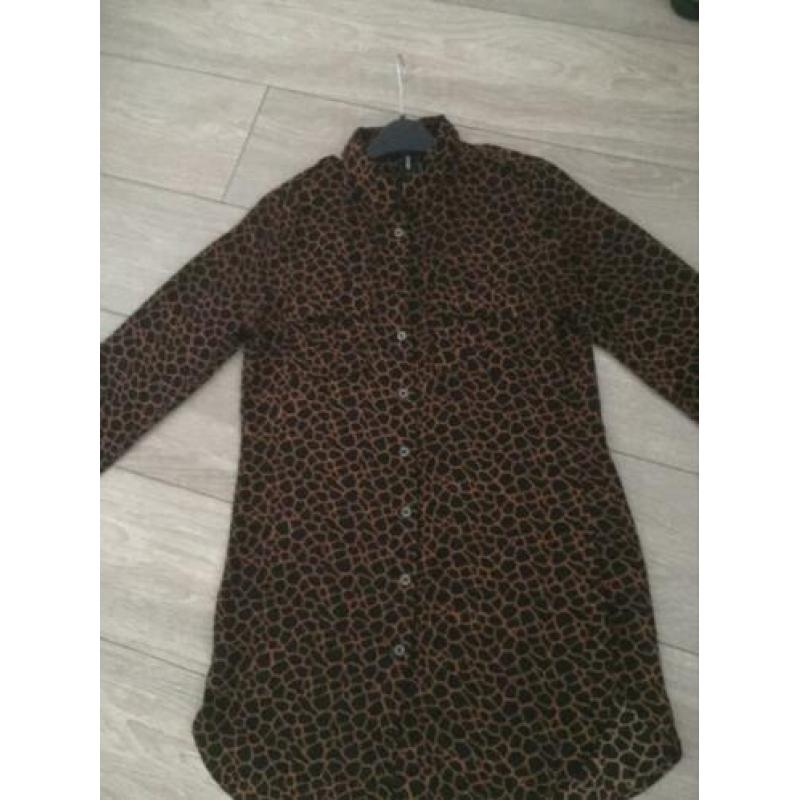 Nieuwe zwarte dames blouse/tuniek van Shoeby
