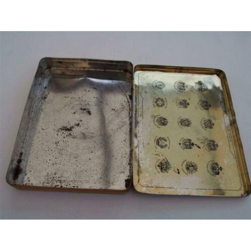 100-2 Sigarettenblikje Ed Laurens Filter oval Laurens Gelb