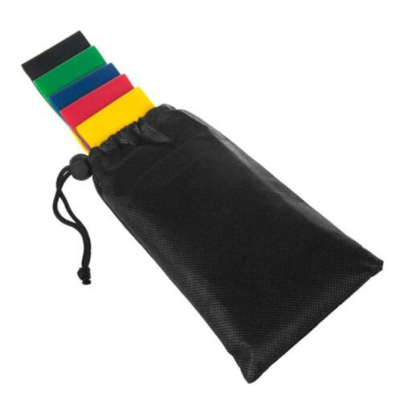 Elastische Trainingsbanden 5 sterktes Weerstandsbanden