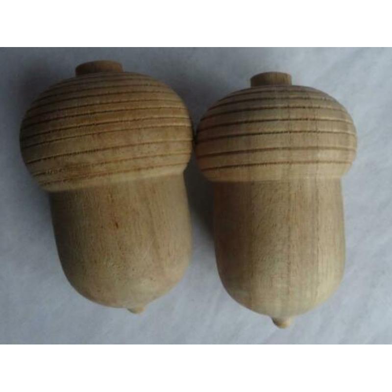 HOUTEN FRUIT * 7 Kunstwerkjes *
