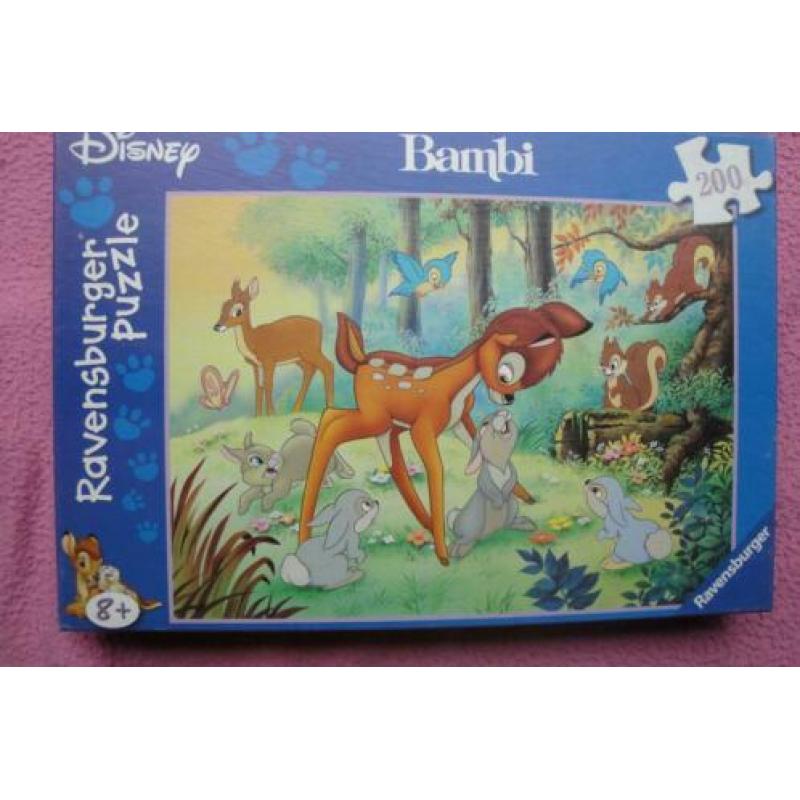RAVENSBURGER DISNEY BAMBI KINDERPUZZLE 200Gr.St. 2.50euro