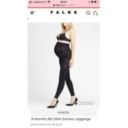 Falke nine months legging 80 denier. Niet gedragen.