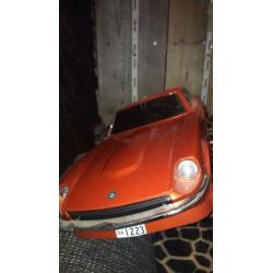 Mooie kap Nissan fairlady originele lakkleur verlicht
