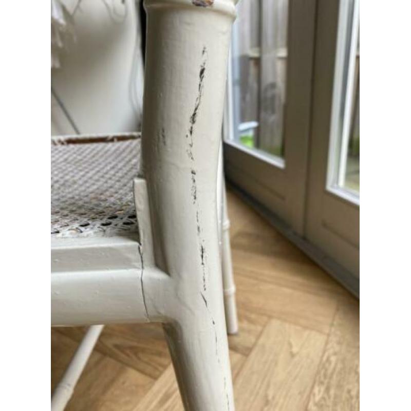 Faux Bamboo Hollywood Regency Chair