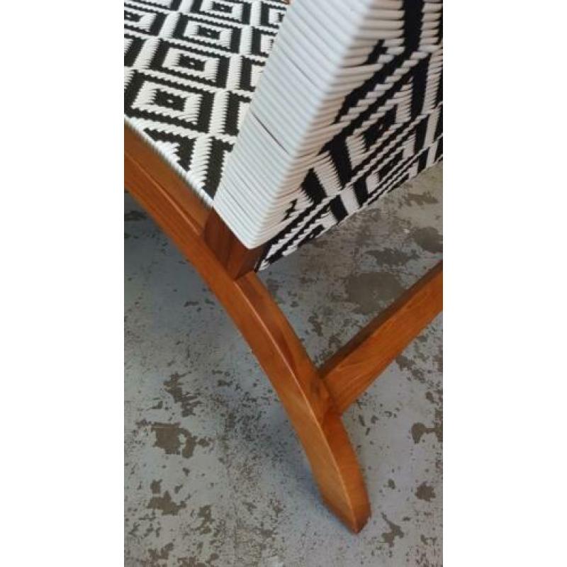 Nieuwe hardhouten fauteuil voor binnen of buiten