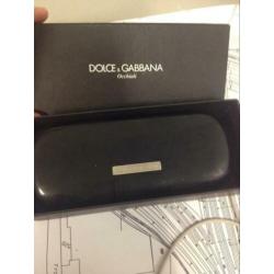 Mooie originele Dolce & Gabbana zonnebril met doosje en etui