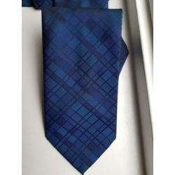 Blauwe stropdas. Marks en Spencer. Als nieuw !!