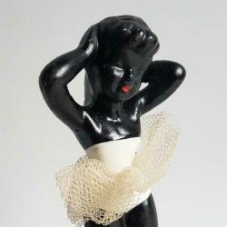 beeldje ballerina vintage design retro 1950s keramiek
