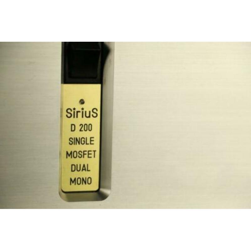 Sirius D200 D 200 SHIPPING! (GamuT) Garantie & inruil Sessie