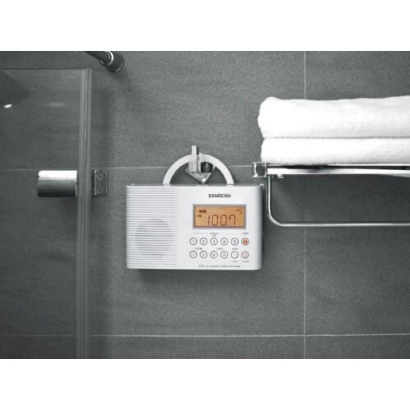 SANGEAN H-201 FM DOUCHERADIO / DEMO MODEL 60%korting! NU 50€
