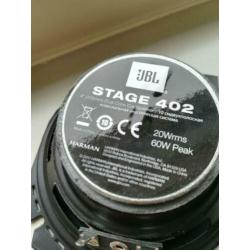 Autospeakers JBL en gratis auto USB opbouwstuk.