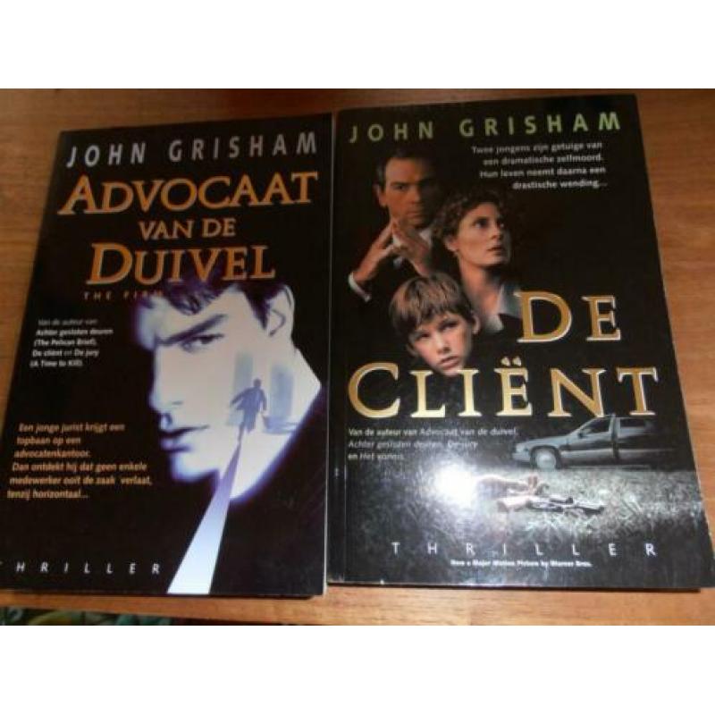 12 prachtige boeken van john grisham